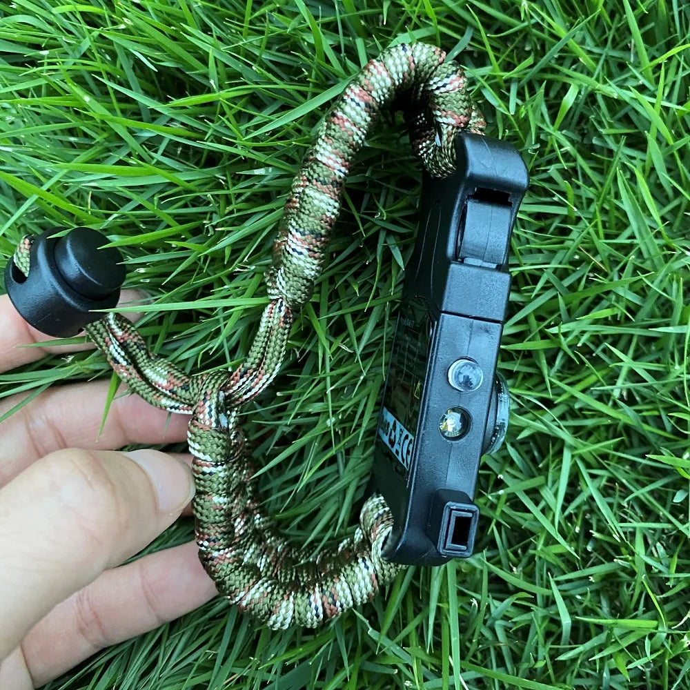 Bracelet de Survie Tactique Multifonctionnel avec Kit d'Urgence