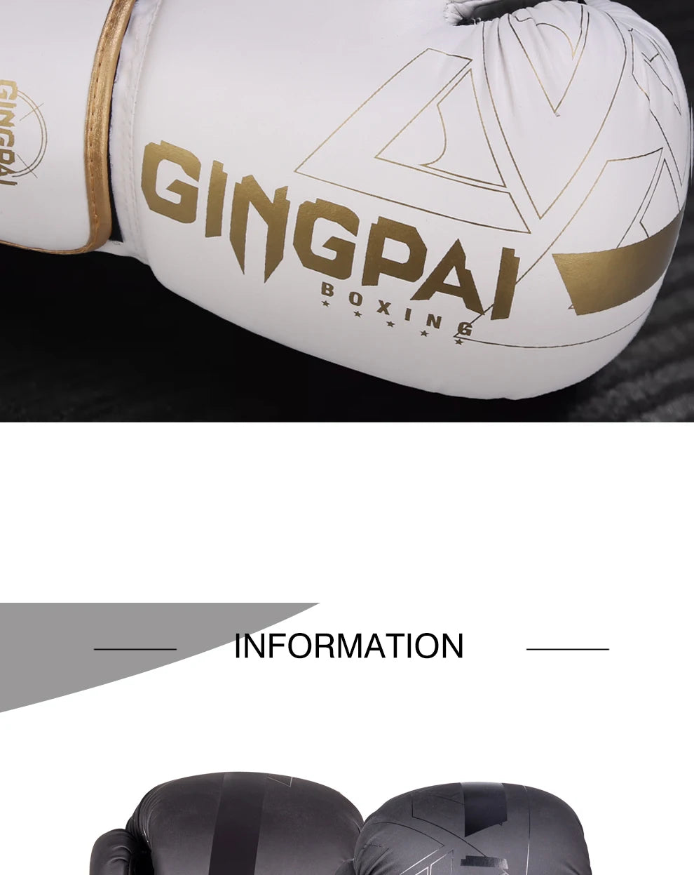 Gants de Boxe Professionnels – 6/8/10/12/14oz pour Muay Thai, MMA et Kickboxing