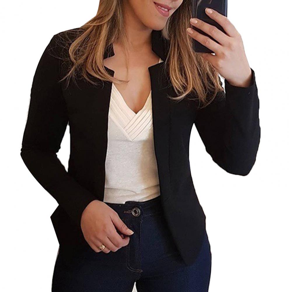 Blazer Femme Élégant pour le Bureau - Automne/Hiver