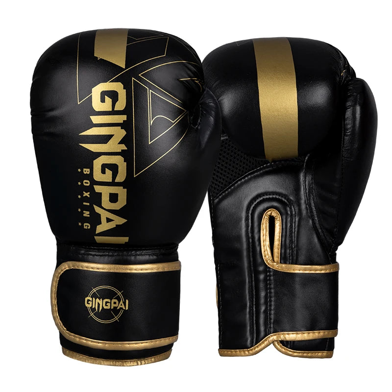 Gants de Boxe Professionnels – 6/8/10/12/14oz pour Muay Thai, MMA et Kickboxing