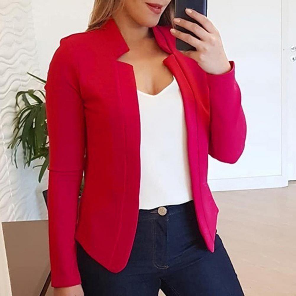 Blazer Femme Élégant pour le Bureau - Automne/Hiver