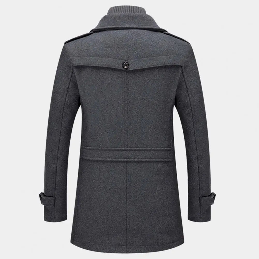 Manteau Décontracté pour Homme – Veste Automne Hiver à Deux Pièces Imitées