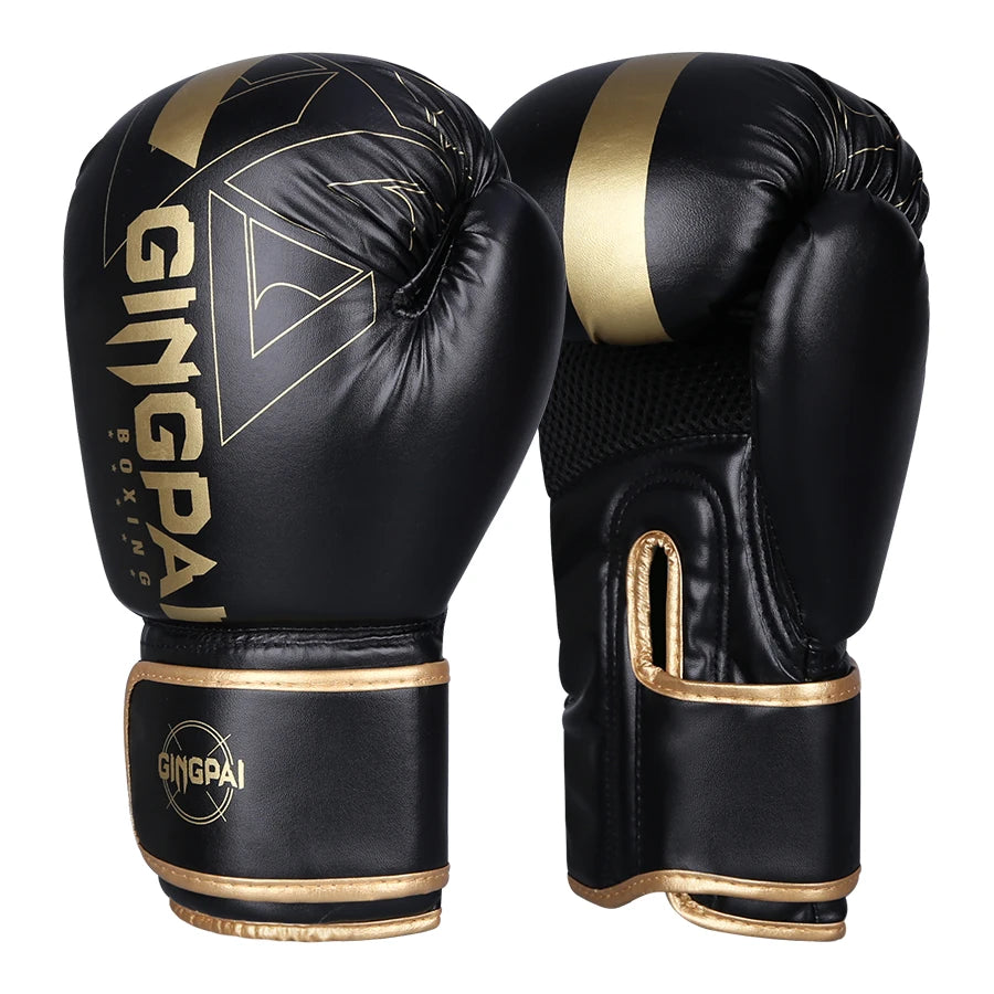 Gants de Boxe Professionnels – 6/8/10/12/14oz pour Muay Thai, MMA et Kickboxing