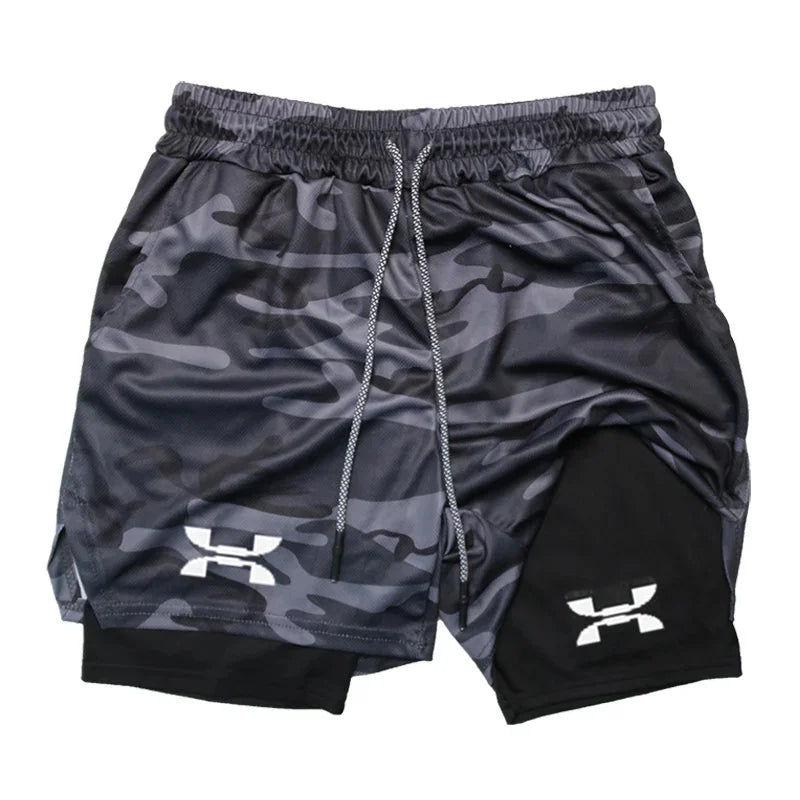 Shorts de Running 2 en 1 pour Homme – Séchage Rapide et Confort Ultime