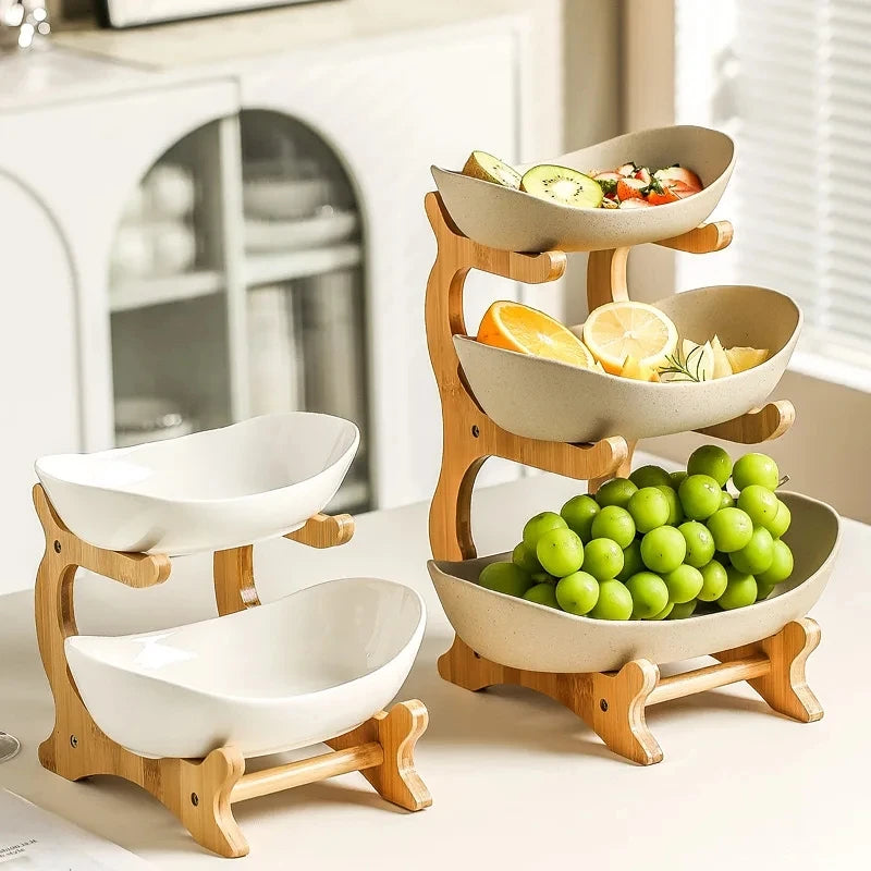 Plateau à Fruits Ovale – Design Moderne en Plastique