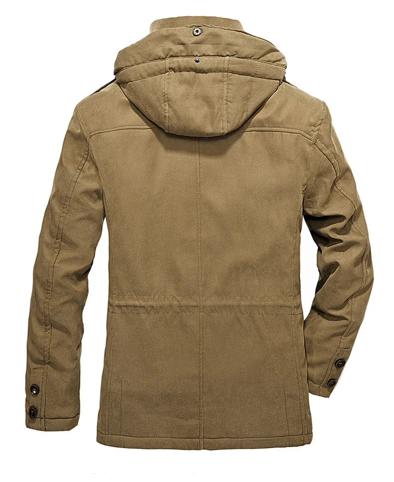 Parka Outdoor Homme – Coupe-Vent et Isolante pour l’Hiver