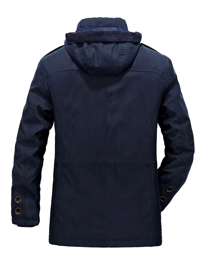 Parka Outdoor Homme – Coupe-Vent et Isolante pour l’Hiver