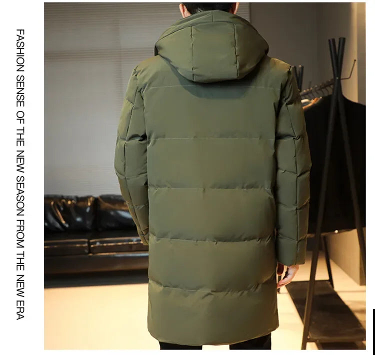 Parka Homme Longue Étanche et Chaude – Nouvelle Collection 2025