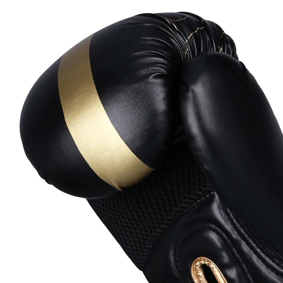 Gants de Boxe Professionnels – 6/8/10/12/14oz pour Muay Thai, MMA et Kickboxing