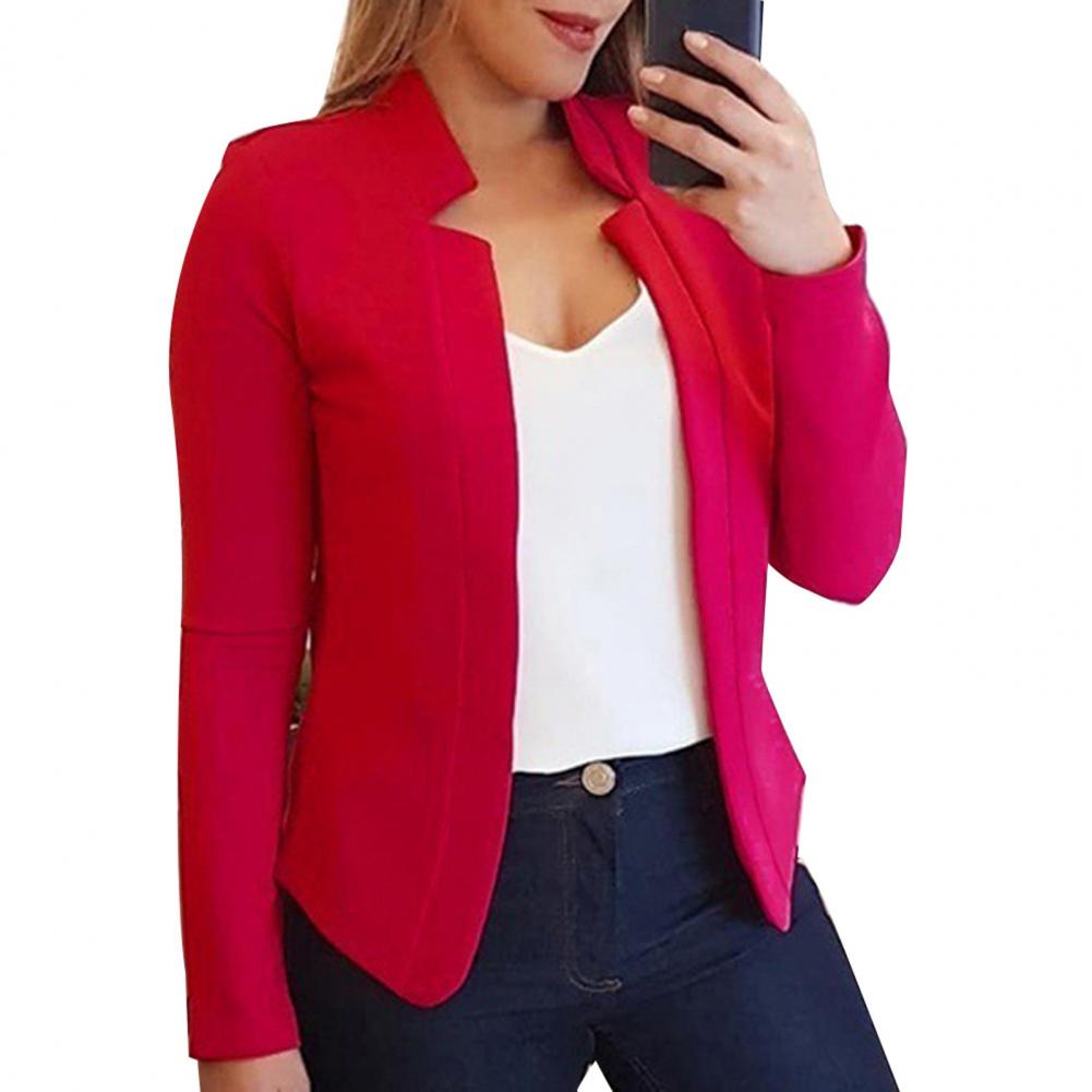 Blazer Femme Élégant pour le Bureau - Automne/Hiver