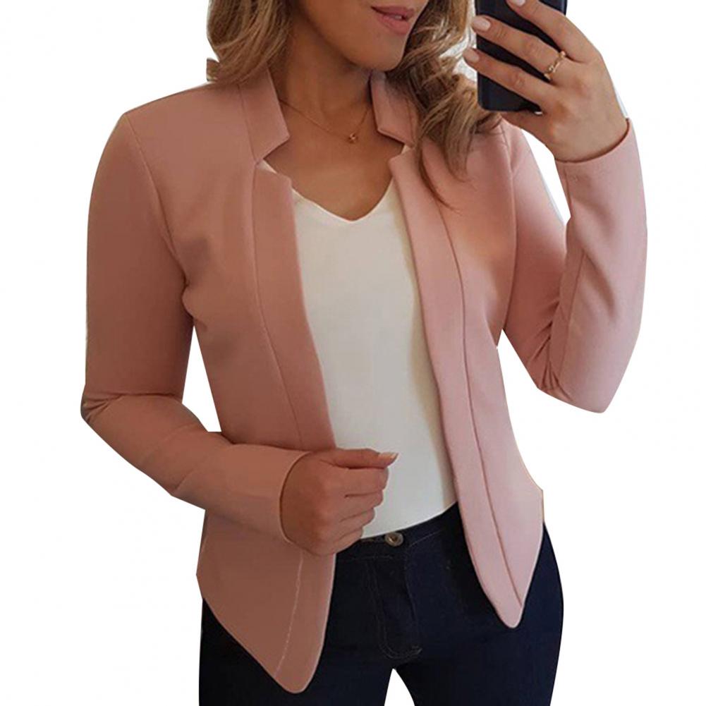 Blazer Femme Élégant pour le Bureau - Automne/Hiver