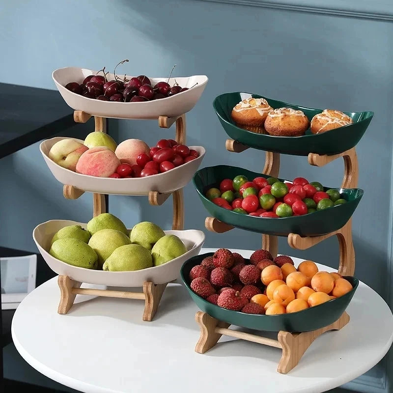 Plateau à Fruits Ovale – Design Moderne en Plastique