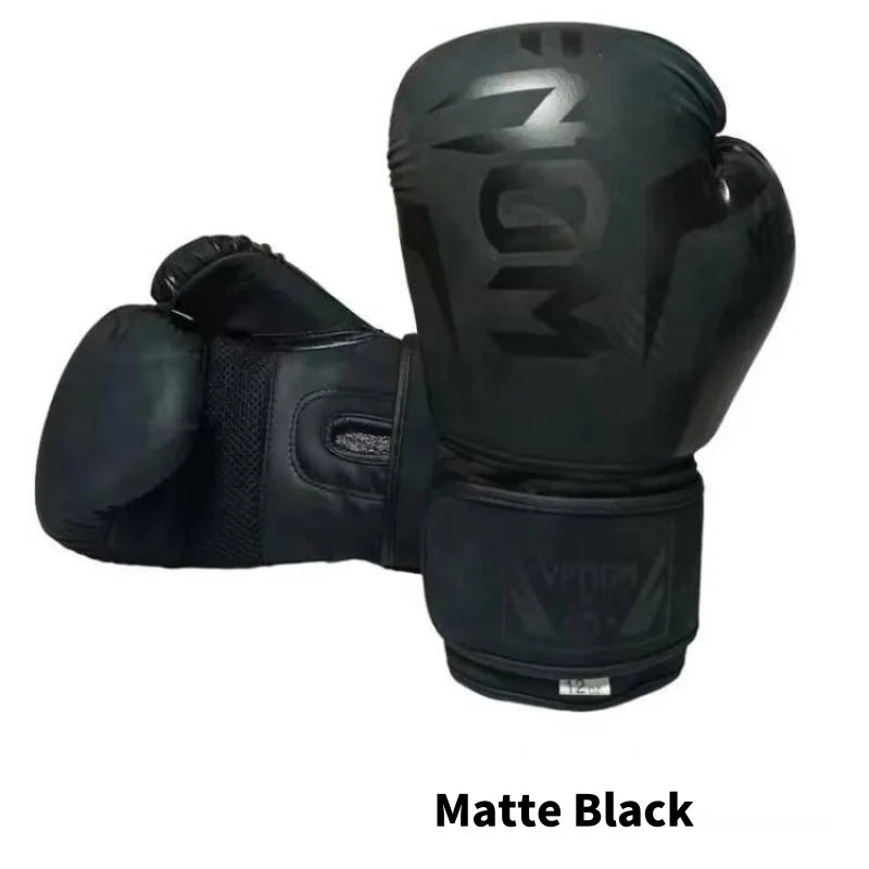 Gants de Boxe Professionnels pour Enfants et Adultes – Sanda, Muay Thai, Taekwondo