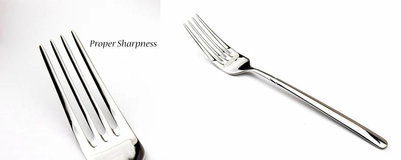 Cozy Zone Dinnerware Set Luxury Cutlery Steel Set Quality 24Pcs Tableware Knives Forks Dining Dinner Set Western Food Restaurant