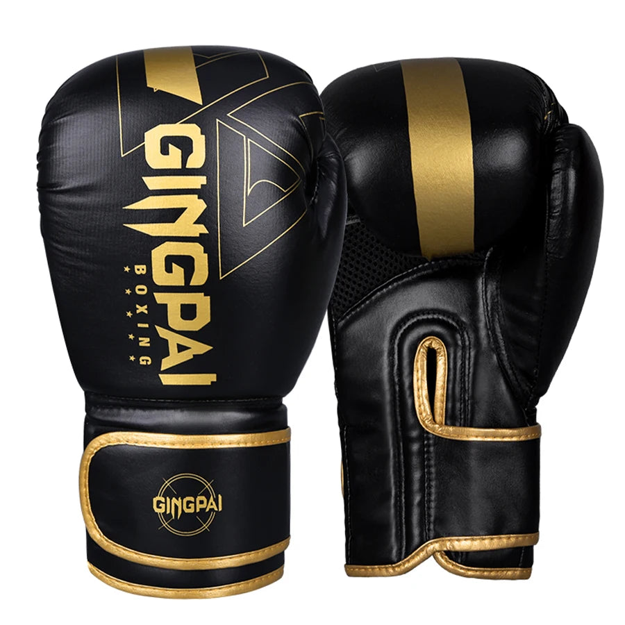 Gants de Boxe Professionnels – 6/8/10/12/14oz pour Muay Thai, MMA et Kickboxing