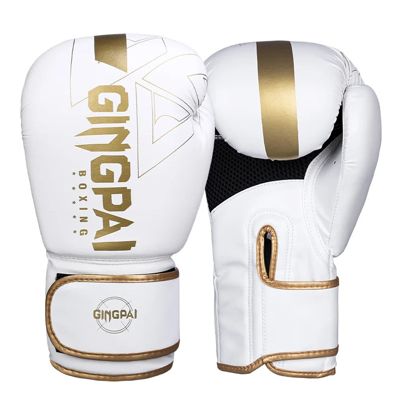 Gants de Boxe Professionnels – 6/8/10/12/14oz pour Muay Thai, MMA et Kickboxing