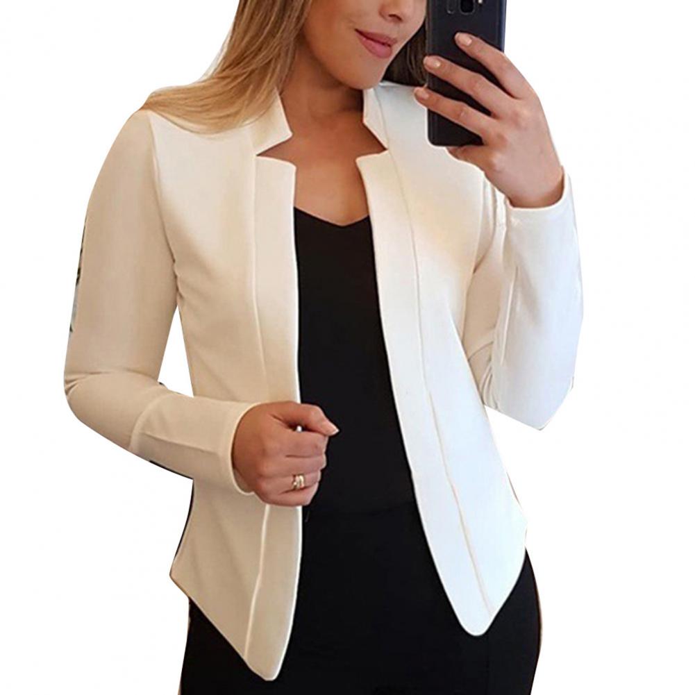 Blazer Femme Élégant pour le Bureau - Automne/Hiver