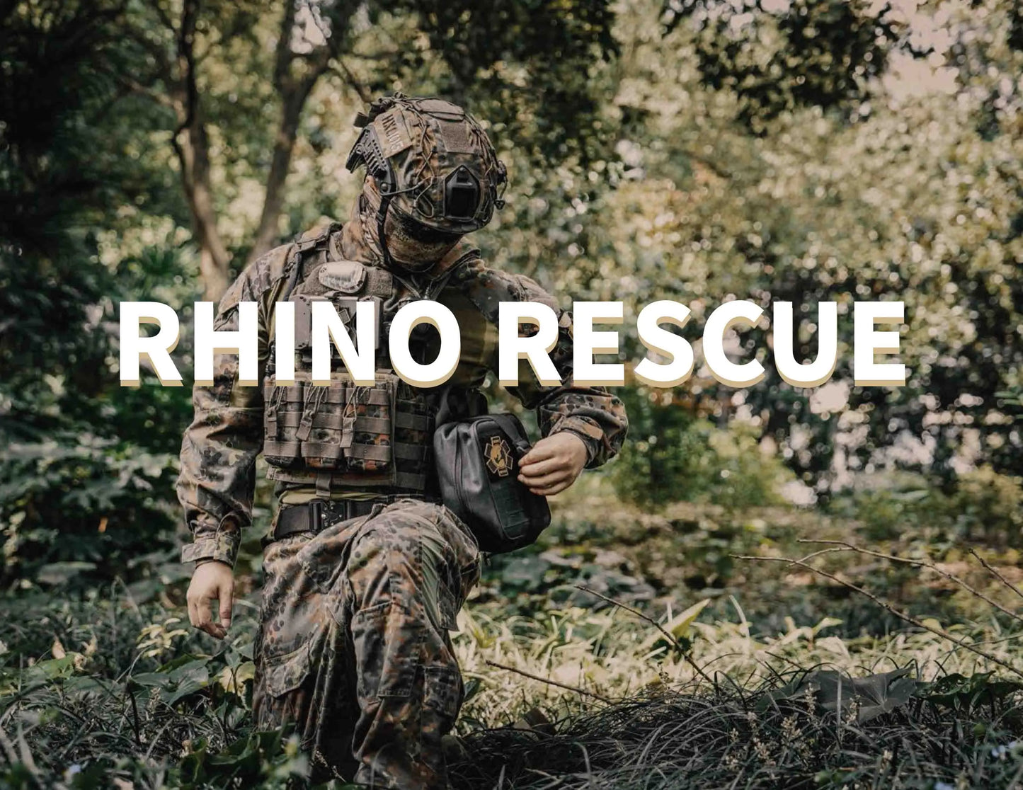 Trousse de Premiers Secours Tactique Rhino Rescue EDC Pouch